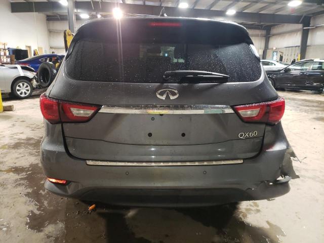 5N1DL0MM1HC504665 - 2017 INFINITI QX60 GRAY photo 6