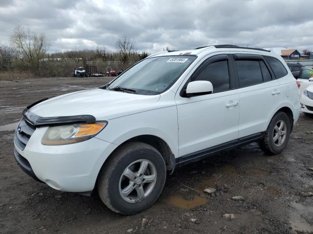 5NMSG13D37H107658 - 2007 HYUNDAI SANTA FE GLS WHITE photo 1