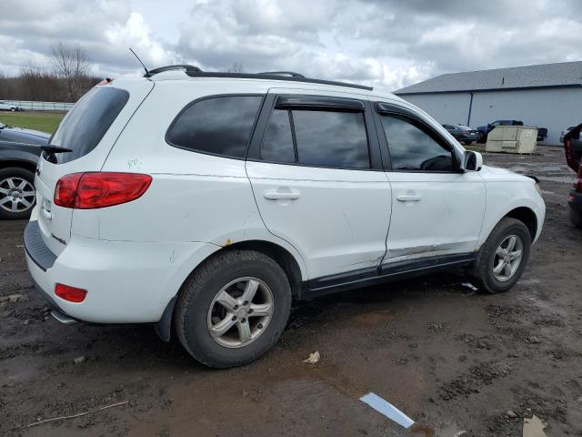 5NMSG13D37H107658 - 2007 HYUNDAI SANTA FE GLS WHITE photo 3