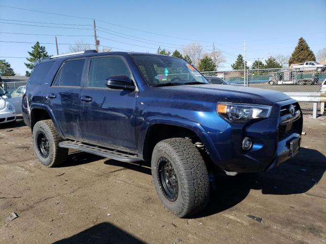 JTEMU5JR9N6056566 - 2022 TOYOTA 4RUNNER SR5/SR5 PREMIUM 蓝色 照片 4