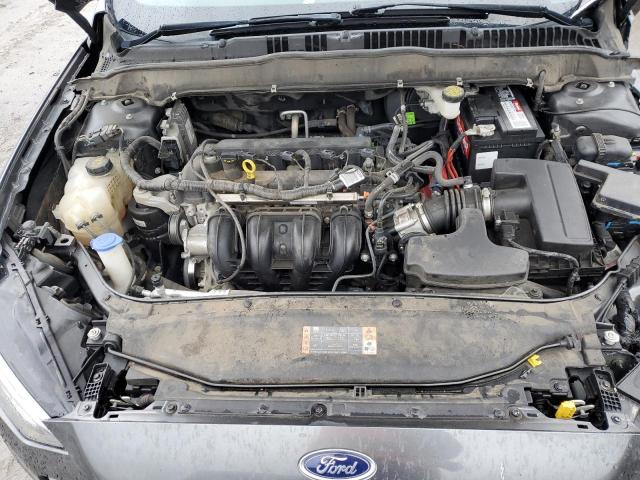 3FA6P0G75LR160877 - 2020 FORD FUSION S GRAY photo 11