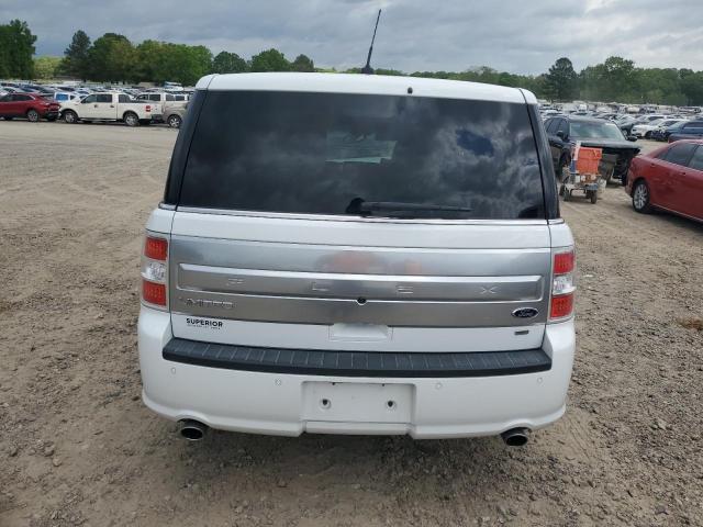 2FMHK6D80KBA18947 - 2019 FORD FLEX LIMITED WHITE photo 6