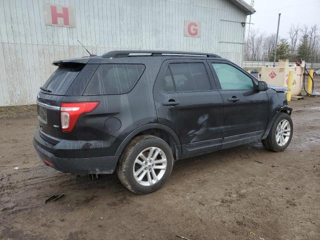 1FM5K8B88FGA85019 - 2015 FORD EXPLORER BLACK photo 3