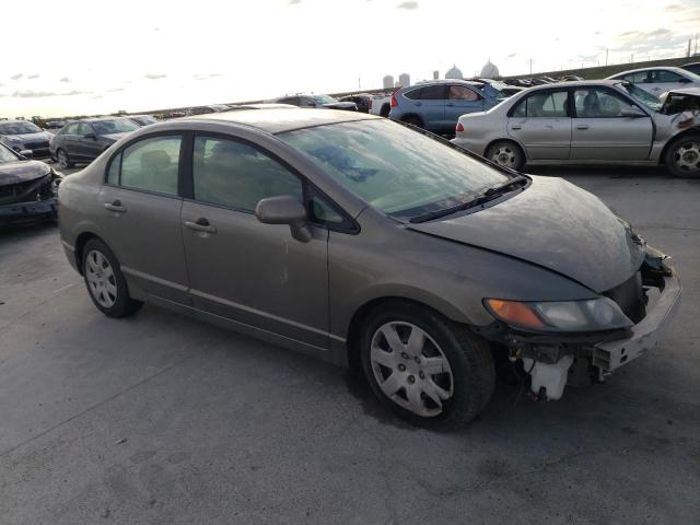 1HGFA16508L040946 - 2008 HONDA CIVIC LX GRAY photo 4