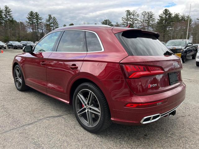 WA1C4BFY9J2019009 - 2018 AUDI SQ5 PRESTIGE RED photo 3