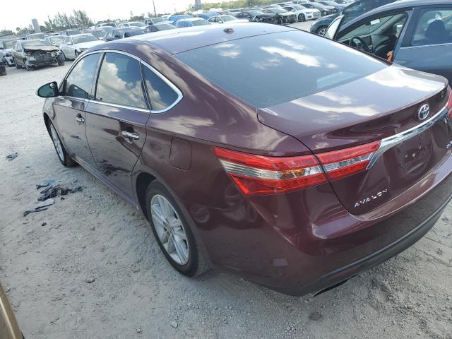 4T1BK1EB9EU117655 - 2014 TOYOTA AVALON BASE MAROON photo 2