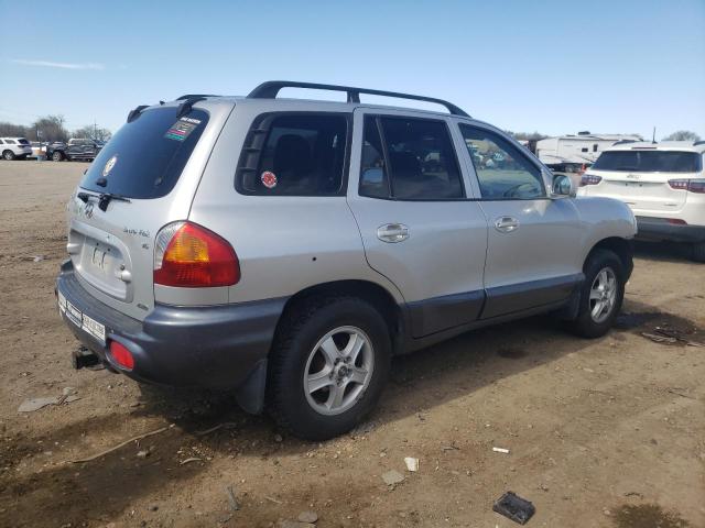 KM8SC73D63U565000 - 2003 HYUNDAI SANTA FE GLS SILVER photo 3