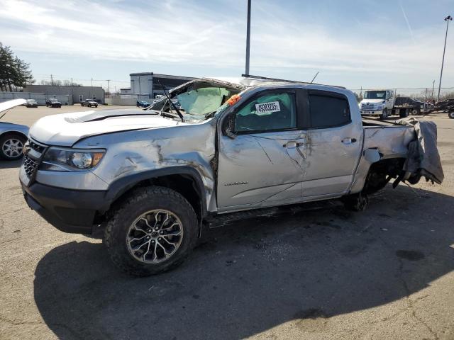 1GCGTEEN5J1277326 - 2018 CHEVROLET COLORADO ZR2 SILVER photo 1