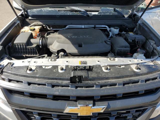 1GCGTEEN5J1277326 - 2018 CHEVROLET COLORADO ZR2 SILVER photo 11
