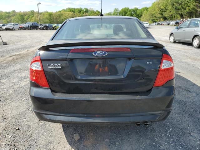 3FAHP0HAXAR386705 - 2010 FORD FUSION SE BLACK photo 6