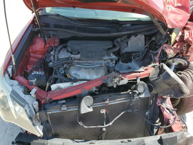 4T1BF1FK6CU581678 - 2012 TOYOTA CAMRY BASE RED photo 11