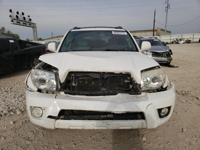 JTEBT17R38K002167 - 2008 TOYOTA 4RUNNER LIMITED WHITE photo 5