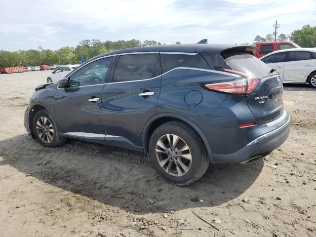 5N1AZ2MG6HN167986 - 2017 NISSAN MURANO S BLUE photo 2