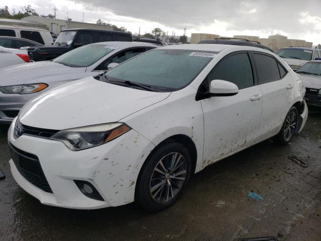 5YFBURHEXGP474653 - 2016 TOYOTA COROLLA L WHITE photo 1