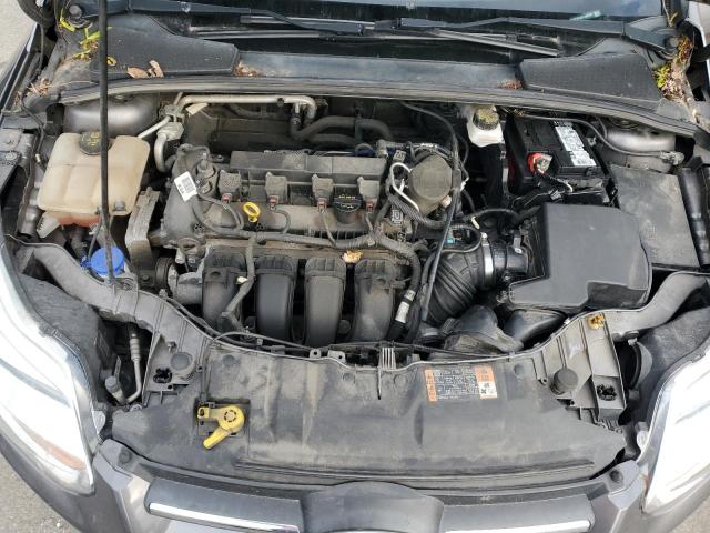 1FADP3F23EL380390 - 2014 FORD FOCUS SE GRAY photo 11