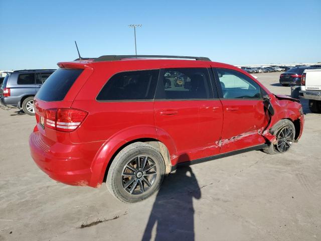 3C4PDCAB7JT514033 - 2018 DODGE JOURNEY SE RED photo 3