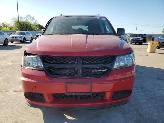 3C4PDCAB7JT514033 - 2018 DODGE JOURNEY SE RED photo 5