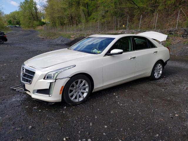 1G6AX5SX1E0187105 - 2014 CADILLAC CTS LUXURY COLLECTION WHITE photo 1