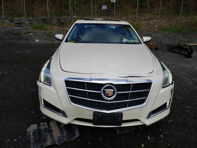 1G6AX5SX1E0187105 - 2014 CADILLAC CTS LUXURY COLLECTION WHITE photo 5