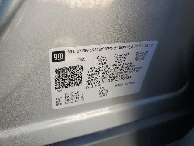 3GKALXEG8PL176824 - 2023 GMC TERRAIN DENALI SILVER photo 13