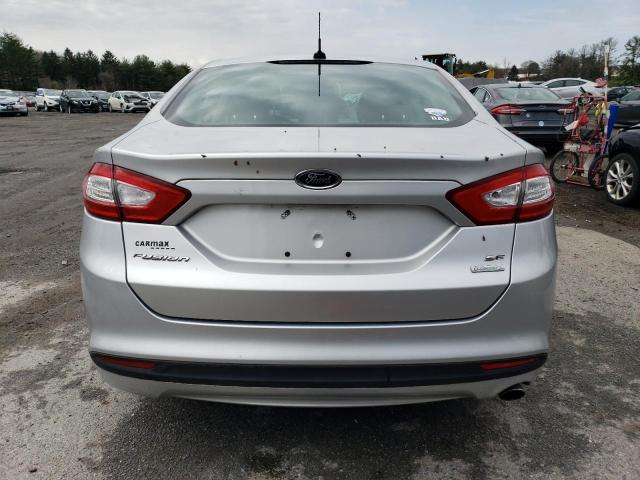 3FA6P0HR2DR348371 - 2013 FORD FUSION SE GRAY photo 6