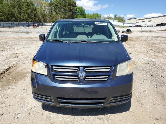 1D8HN44E59B517105 - 2009 DODGE GRAND CARA SE BLUE photo 5