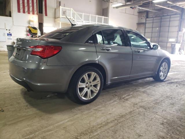 1C3CCBBB8DN614743 - 2013 CHRYSLER 200 TOURING GRAY photo 3