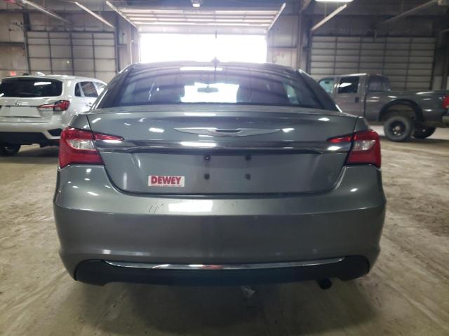 1C3CCBBB8DN614743 - 2013 CHRYSLER 200 TOURING GRAY photo 6