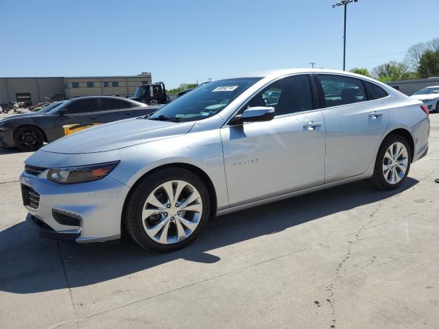 1G1ZE5SX9JF113257 - 2018 CHEVROLET MALIBU PREMIER SILVER photo 1