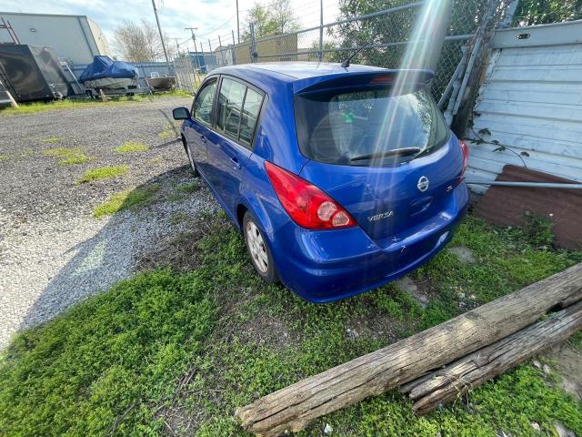 3N1BC1CP3BL507093 - 2011 NISSAN VERSA S BLUE photo 3