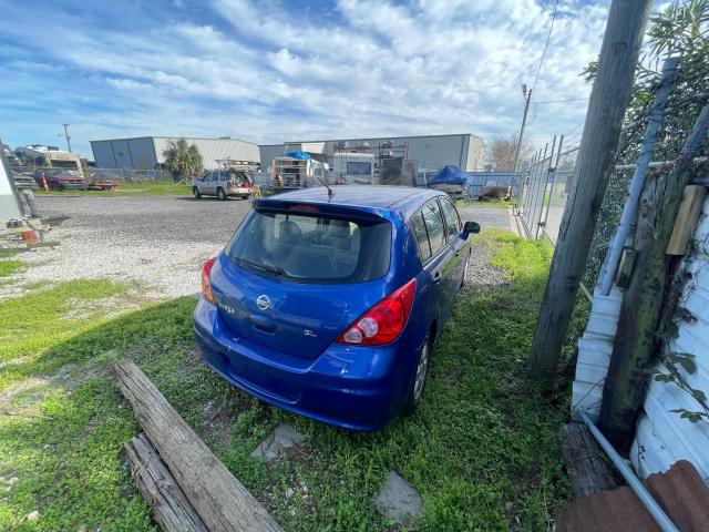 3N1BC1CP3BL507093 - 2011 NISSAN VERSA S BLUE photo 4