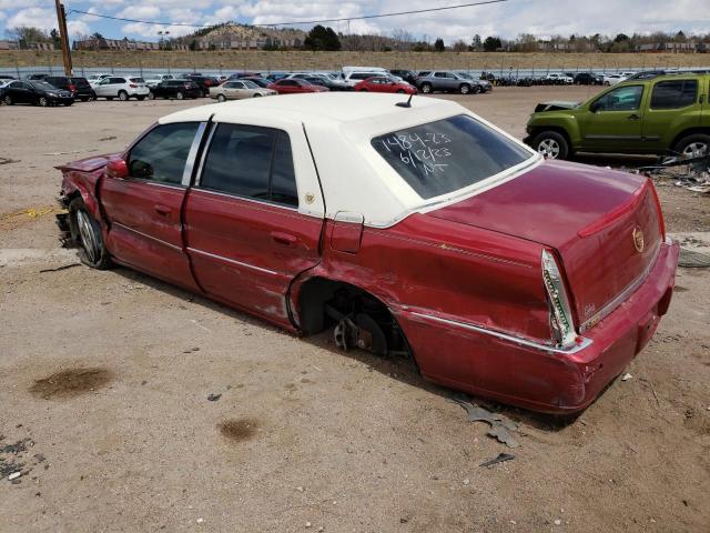 1G6KD57Y46U185647 - 2006 CADILLAC DTS RED photo 2