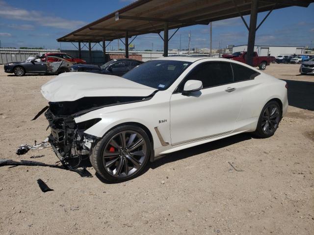 JN1FV7EL8JM630191 - 2018 INFINITI Q60 RED SPORT 400 WHITE photo 1