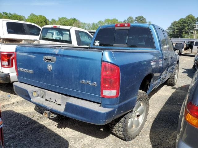 1B7HU18Z42J110045 - 2002 DODGE RAM 1500 BLUE photo 3