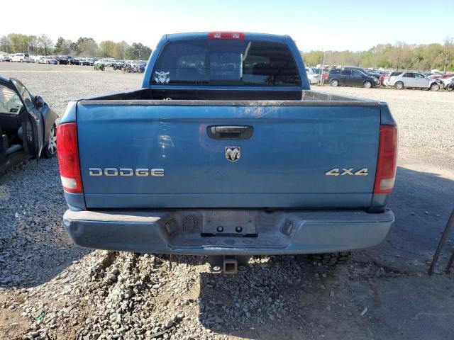 1B7HU18Z42J110045 - 2002 DODGE RAM 1500 BLUE photo 6