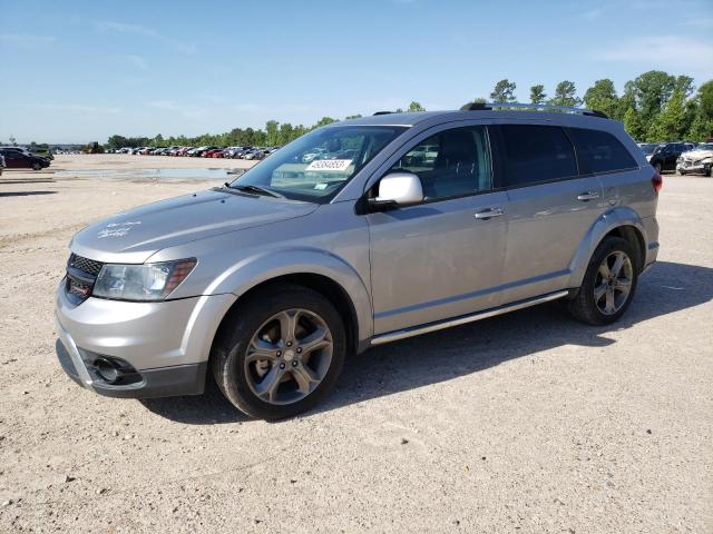 3C4PDCGG7HT548079 - 2017 DODGE JOURNEY CROSSROAD SILVER photo 1