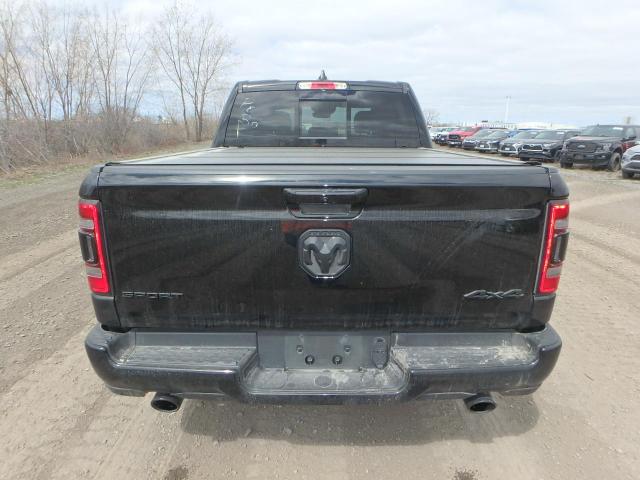 1C6SRFVT7MN663229 - 2021 RAM 1500 SPORT BLACK photo 6