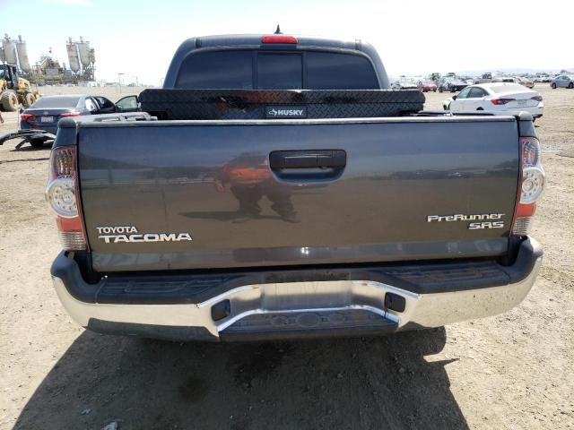 5TFJX4GN4FX049632 - 2015 TOYOTA TACOMA DOUBLE CAB PRERUNNER GRAY photo 6