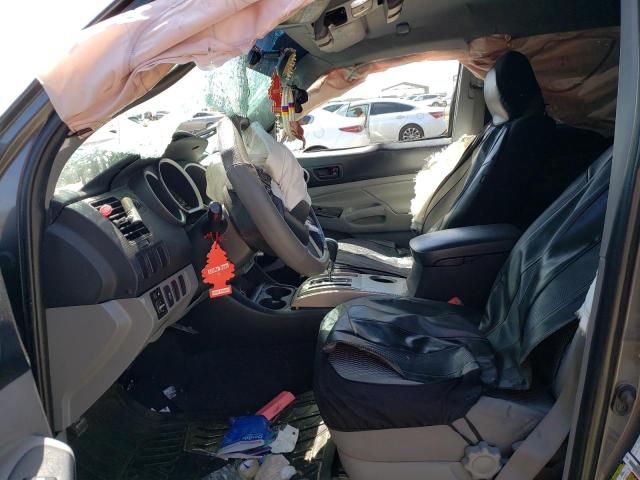 5TFJX4GN4FX049632 - 2015 TOYOTA TACOMA DOUBLE CAB PRERUNNER GRAY photo 7