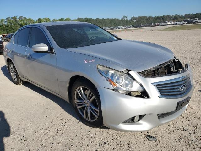 JN1CV6AP9CM933831 - 2012 INFINITI G37 BASE SILVER photo 4