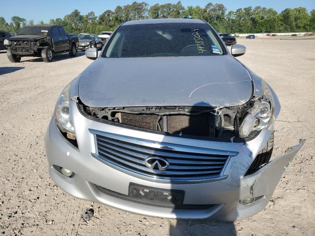 JN1CV6AP9CM933831 - 2012 INFINITI G37 BASE SILVER photo 5