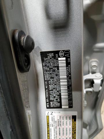 2T1KR32EX7C655839 - 2007 TOYOTA COROLLA MA XR SILVER photo 12