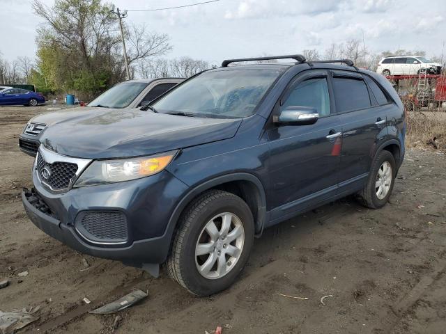 5XYKT3A13BG164400 - 2011 KIA SORENTO BASE BLUE photo 1