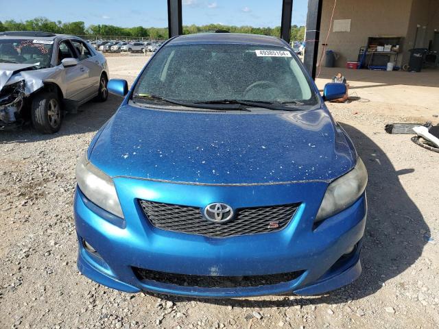 1NXBU40E89Z146129 - 2009 TOYOTA COROLLA BASE BLUE photo 5