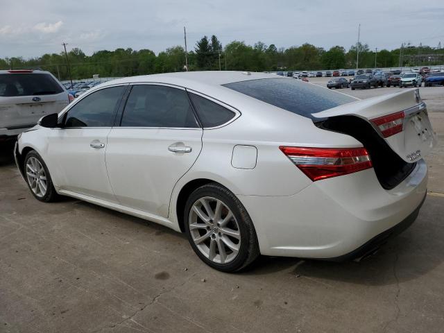 4T1BK1EB1DU033117 - 2013 TOYOTA AVALON BASE WHITE photo 2