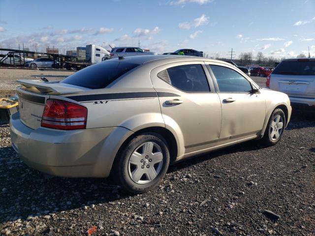 1B3CC4FBXAN124304 - 2010 DODGE AVENGER SXT GOLD photo 3