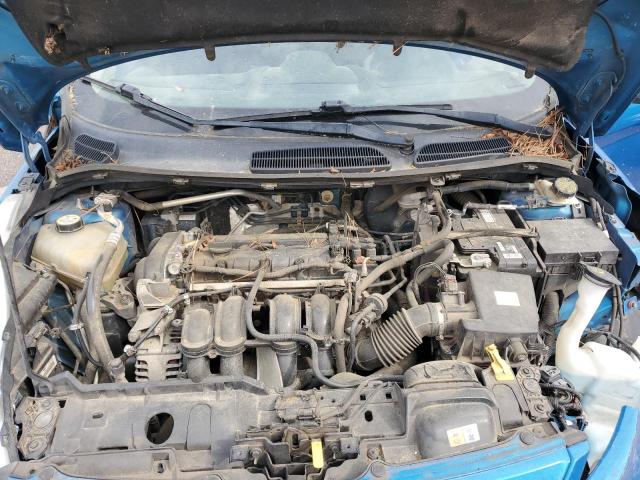 3FADP4EJ7CM134341 - 2012 FORD FIESTA SE BLUE photo 11