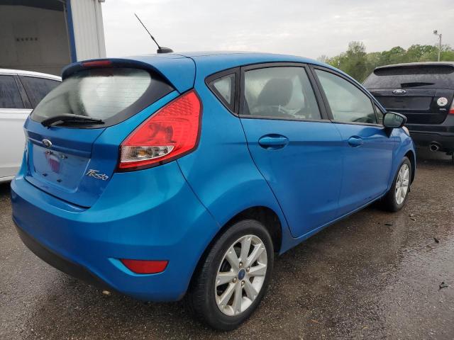 3FADP4EJ7CM134341 - 2012 FORD FIESTA SE BLUE photo 3