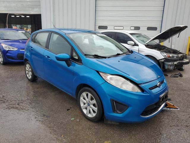 3FADP4EJ7CM134341 - 2012 FORD FIESTA SE BLUE photo 4