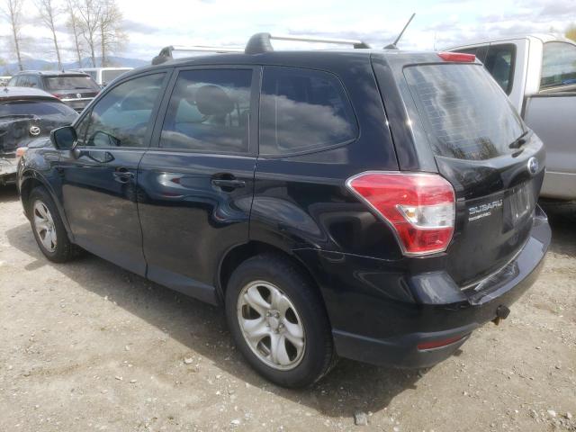 JF2SJAAC0EH545260 - 2014 SUBARU FORESTER 2.5I BLACK photo 2